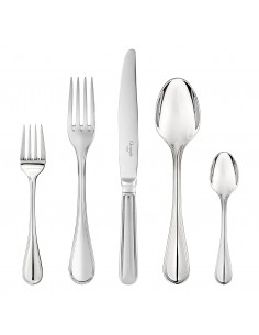 Set de 5 Cubiertos Albi Acero