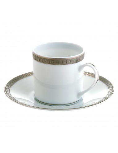 Taza y Platillo Malmaison Platine