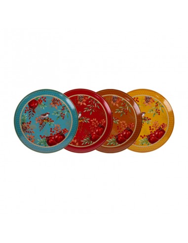 Set de 4 Platos de Postre Autumn Symphony