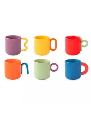 Set de 6 Tazas de Café Creative