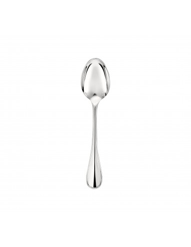 Cuchara De Café Perles Plateado