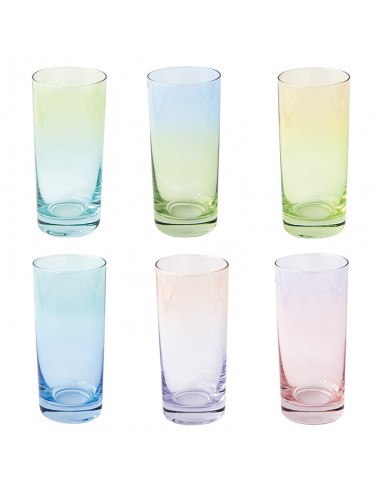 Set de 6 Vasos Rainbow