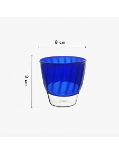 Set de 2 Vasos Yam - Bleu 2