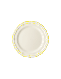 Set de 4 Platos Llano Filet Jaune Citron Set de 4 Platos Llano Filet Jaune Citron