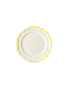 Set de 4 Platos de Postre Filet Jaune Citron Set de 4 Platos de Postre Filet Jaune Citron