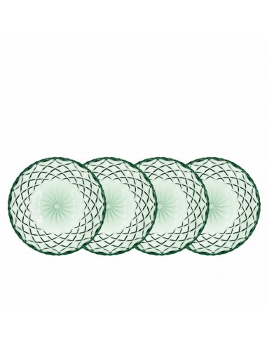 Set de 4 Platos Asiel Sorrento - Verde
