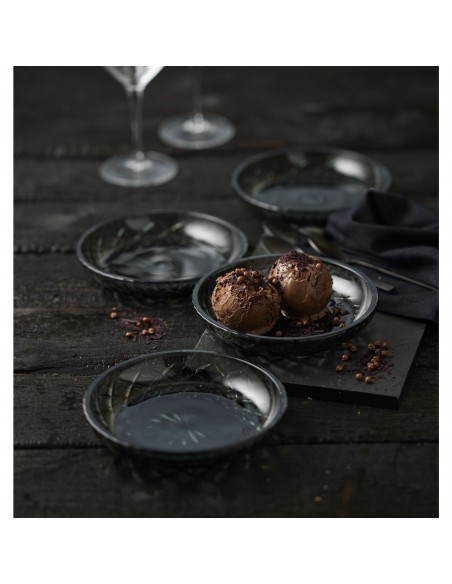 Set de 4 Platos Asiel Sorrento - Gris
