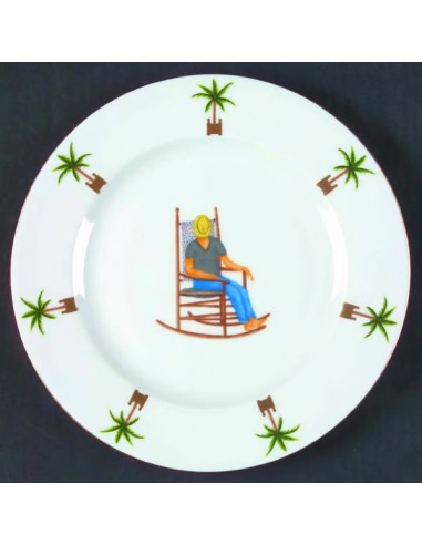 Plato de Postre Caraibes - Rocking Chair