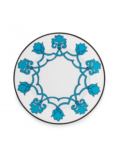 Plato Llano Jaipur - Azul