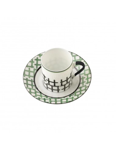 Set de Taza y Platillo Menta