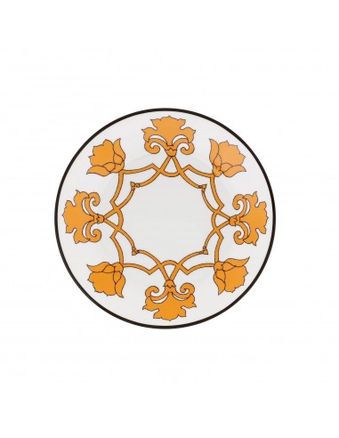 Plato de Postre Jaipur - Naranja