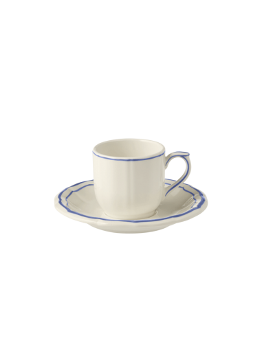 Set de 2 Tazas de Café Filet Bleu Set de 2 Tazas de Café Filet Bleu