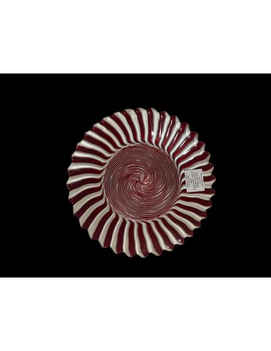 Plato de Postre Vertigo - Rojo