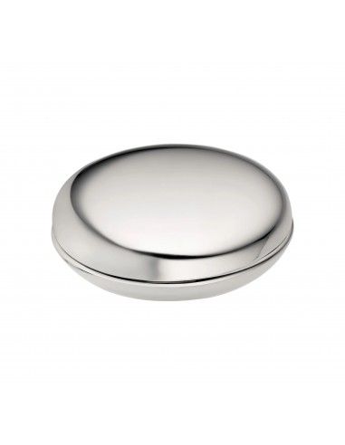 Caja De Pastillas Uni Silver Plated