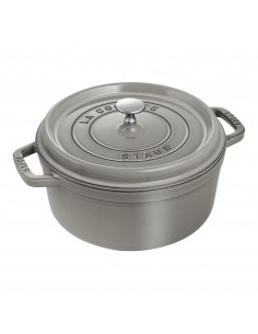 Olla Redonda Cocotte - Gris