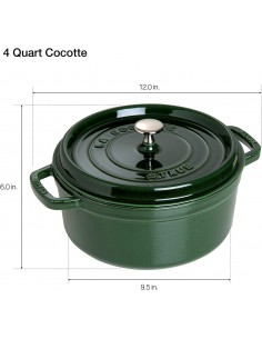 Olla Redonda Cocotte - Verde 2