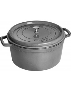 Olla Redonda Cocotte - Gris