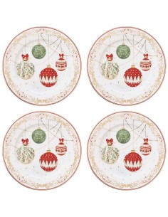 Set de 4 Platos de Postre...