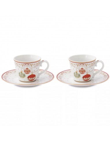 Set de 2 Tazas de Café Christmas Eve
