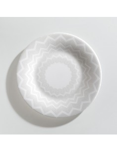 Set de 6 Platos de Pan Zig...