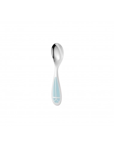 Cuchara Ice Blue Talisman - Silver Plated