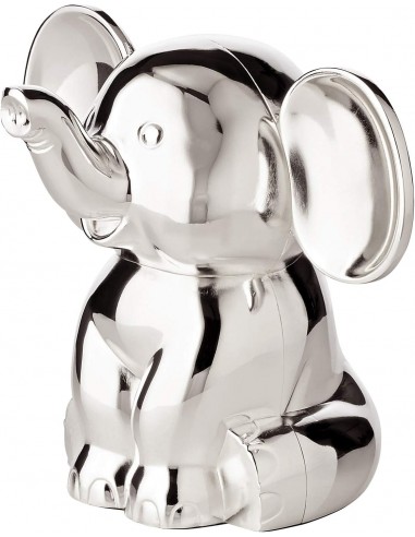 Alcancía Elefante - Plateado