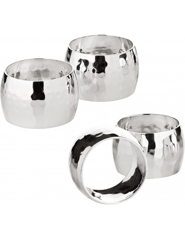 Set de 4 Aros de Servilleta Flux