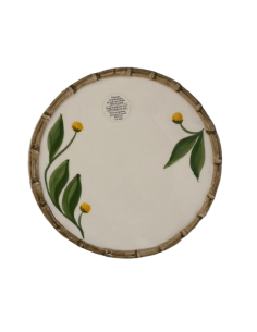 Plato de Postre Bamboo Lemon