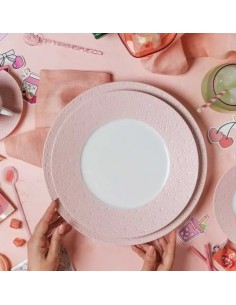 Plato Llano Ecume Rose 2