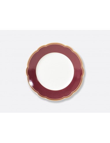 Plato de Postre Pompadour Grenat