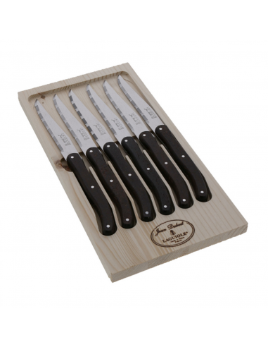 Set de 6 Cuchillos de Carne Serigraphy